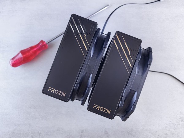 CPU 온도 센서와 팬 제어